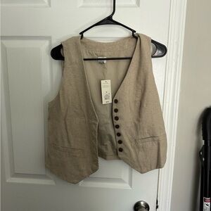 A New Day Tan Vest